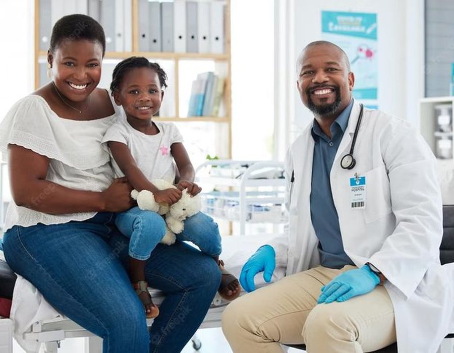 Illustration representing family and wellness care