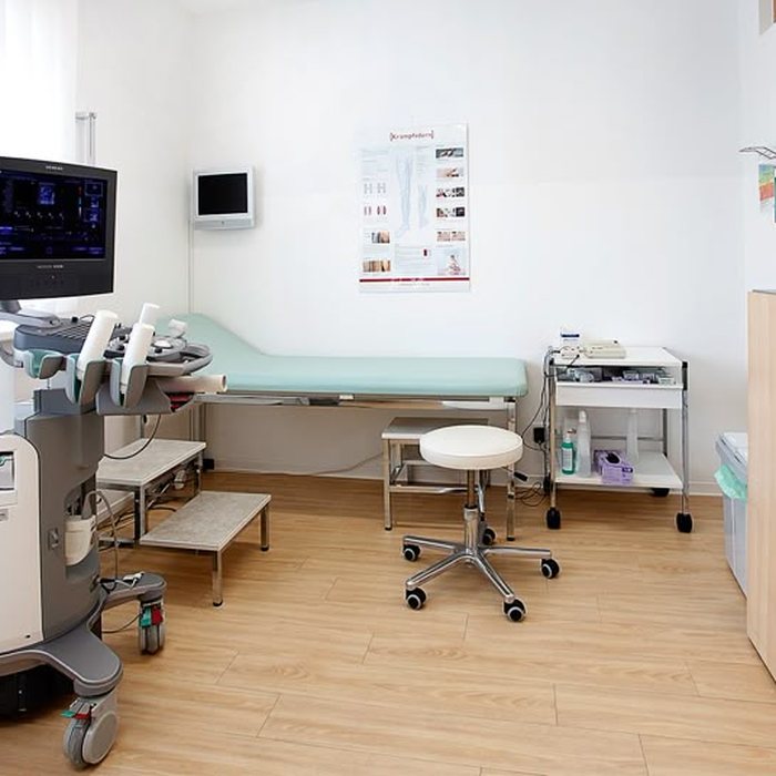 Illustration of a clinic reception