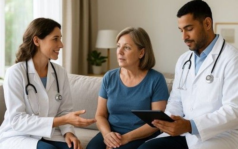 Illustration representing wellness and preventive checkups